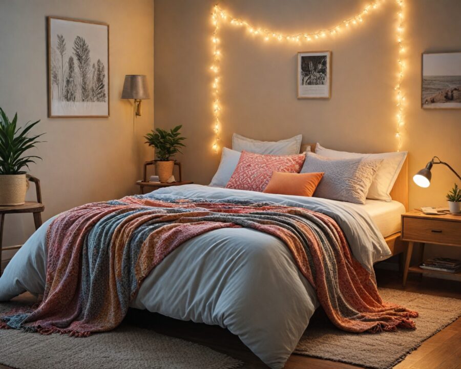 Truques para transformar o quarto com uma decoração simples