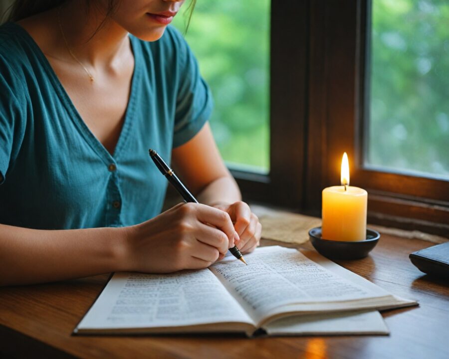 Como a escrita meditativa expande sua consciência
