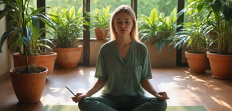 Como cultivar pensamentos positivos com meditação diária