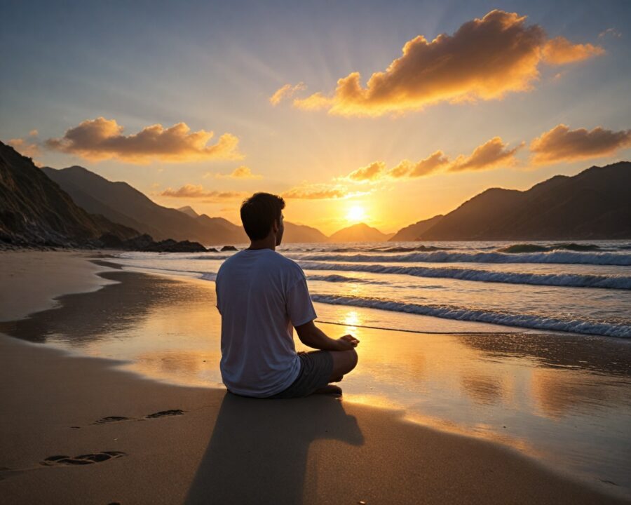 como usar a meditação para se reconectar ao corpo e à mente