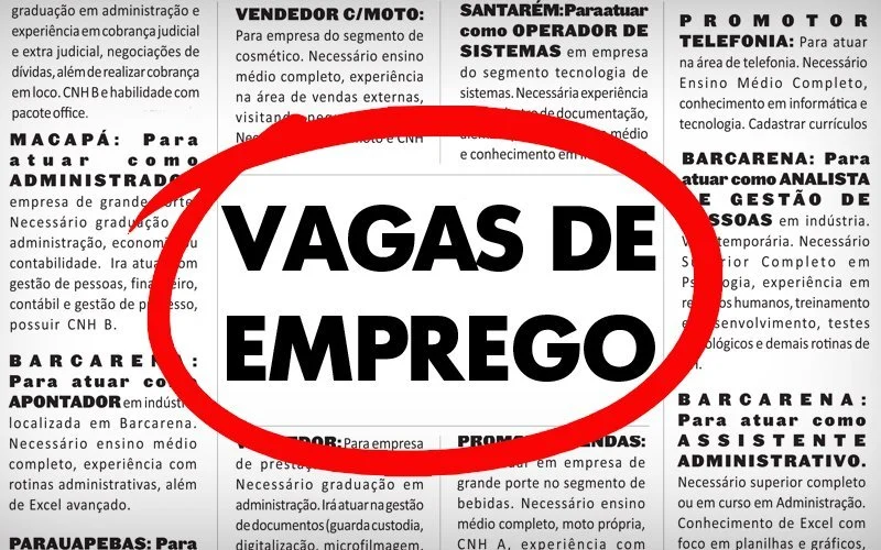 As principais Vagas de Emprego – Brasil