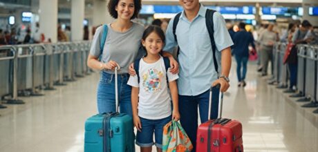 Dicas para viajar com crianças de forma tranquila e segura