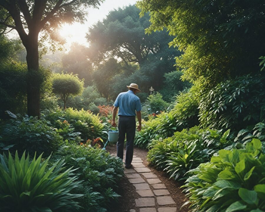 Como manter jardins e plantas saudáveis o ano todo