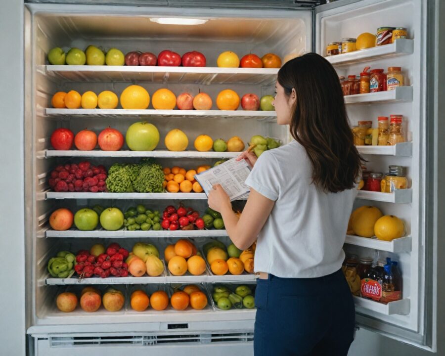 Como organizar a geladeira por setores de forma eficiente