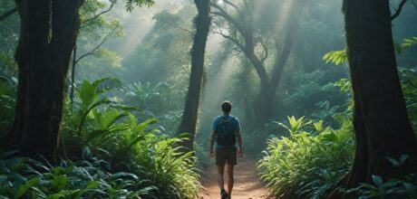 lugares exóticos com florestas tropicais intocadas para explorar