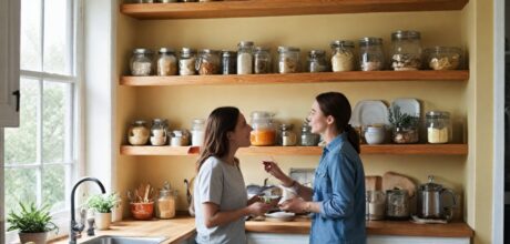 Como organizar armários da cozinha para mais praticidade