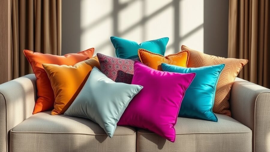 Almofadas Decorativas: Como Combinar Cores com Estilo