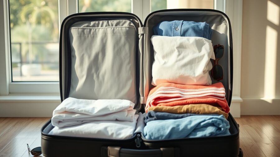Como Arrumar a Mala de Viagem de Forma Eficiente
